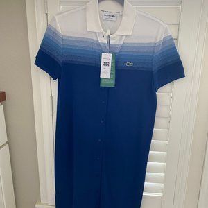 NWT Lacoste Polo Dress, Size 0